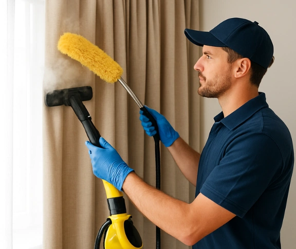 Trusted drapes cleaning technician Matty Curtain Cleaning blakehurst-nsw QLD